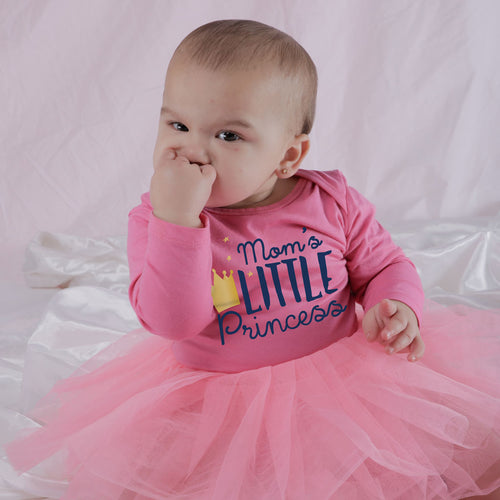 Little Princess, Matching Tee And Bodysuit For Mom And Baby (Girl)