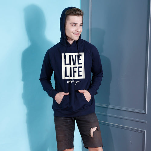 Live Life, Matching Hoodie For Men And Crop Hoodie For Women