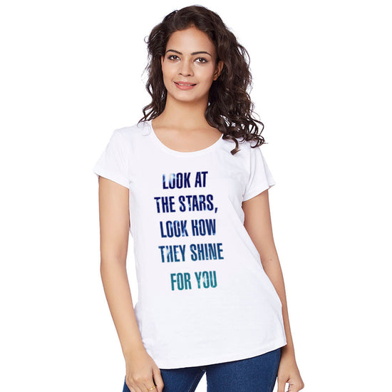 Look At The Stars Couple Tees for women