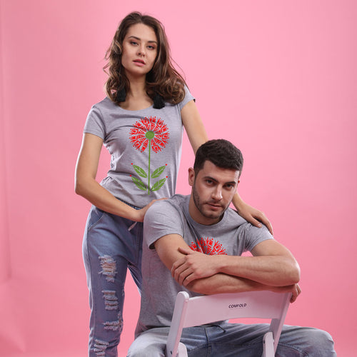 Love Me Love Me Not Couple Tees