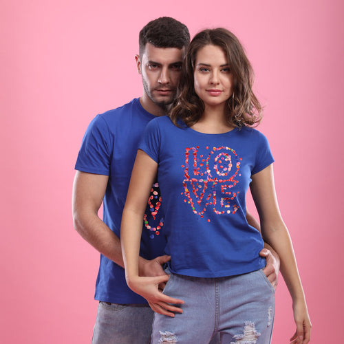 Love Rose Couple Tees