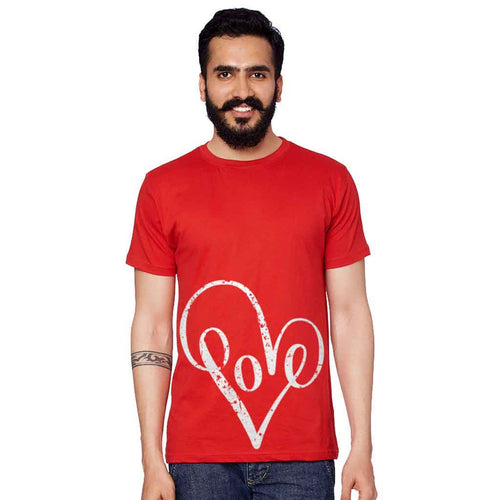 Love Typography Couple Tees