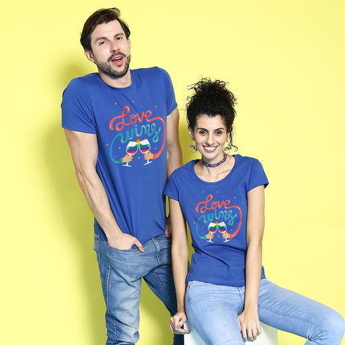 Love Wins Couple Tees