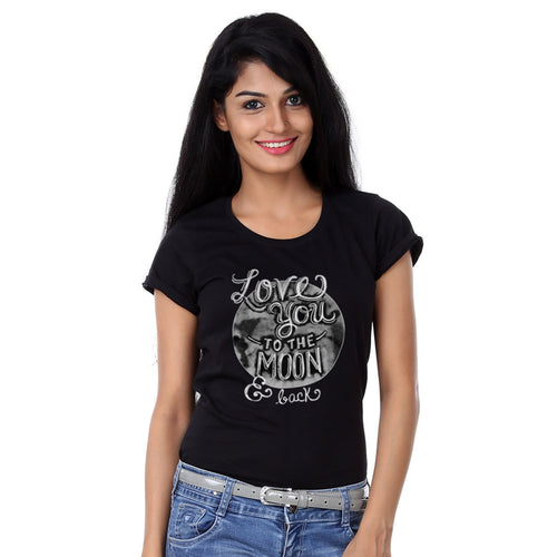 Love You To The Moon  Family Tees for mother