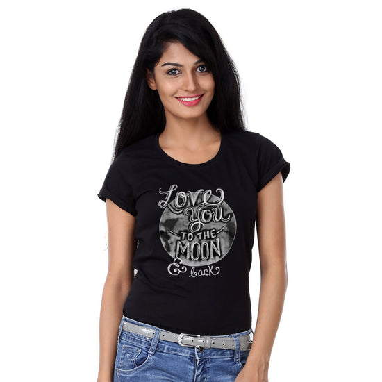 Love You To The Moon  Family Tees for mother
