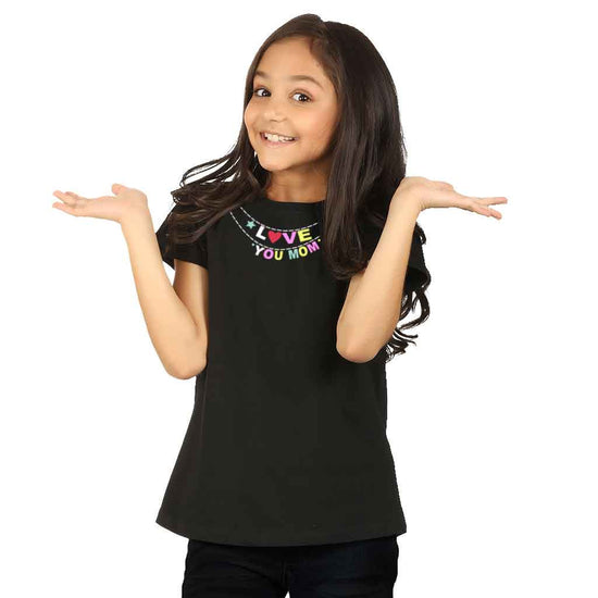Love You Mom Mom Daughter Tees For Daughter