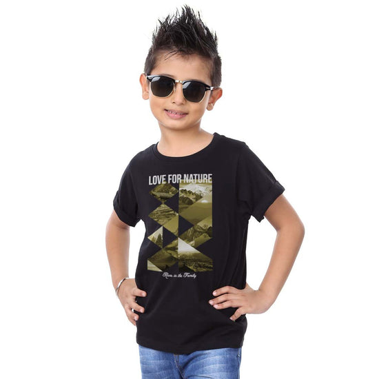 Love For Nature Family Tees For Son