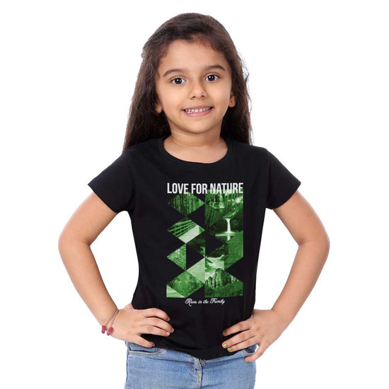 Love For Nature Family Tees For Daughter
