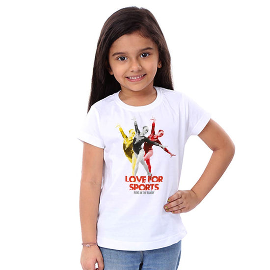 Love For Sports Family Tees For Daughter