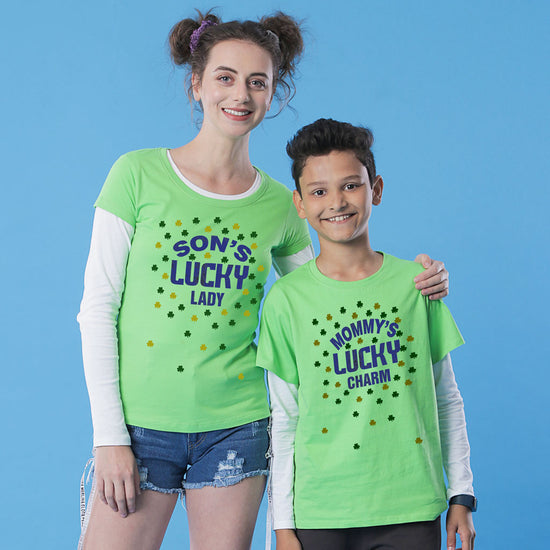 Lucky Charm Mom & Son Tees