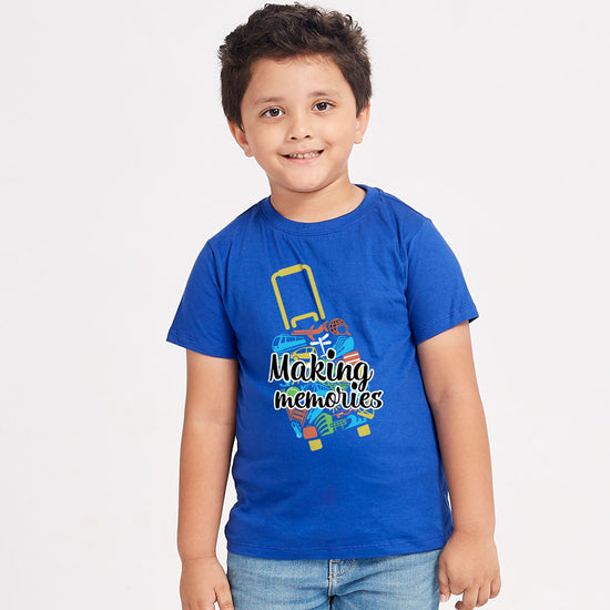 Making Memories Matching Family Tees for Kid Son