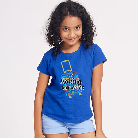 Making Memories Matching Family Tees for Daughter