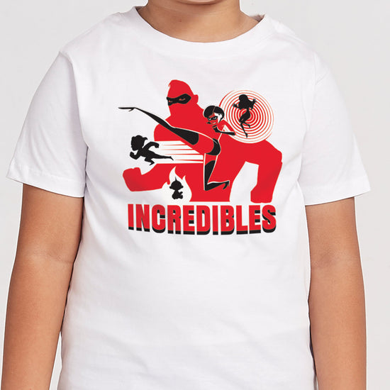 Incredibles In White, Matching Family Tees