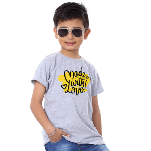 Made With Love Family Tees For Son