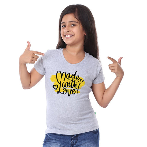 Made With Love , Tees For Girl