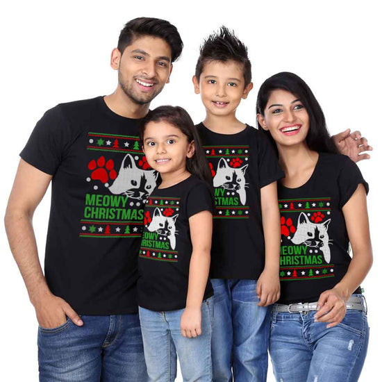 Meowy Christmas Tees