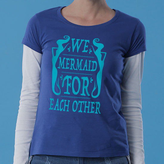 Mermaid Mom Daughter Tees