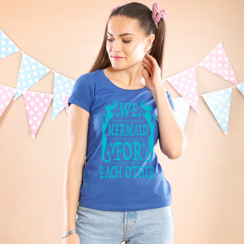 Mermaid Mom And Daughters Tees