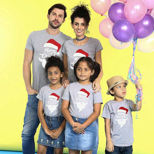 Merry Christmas from santa family tees