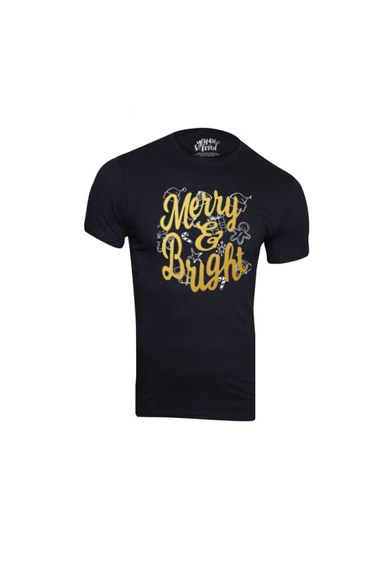 Merry And Bright Family Tees For Son