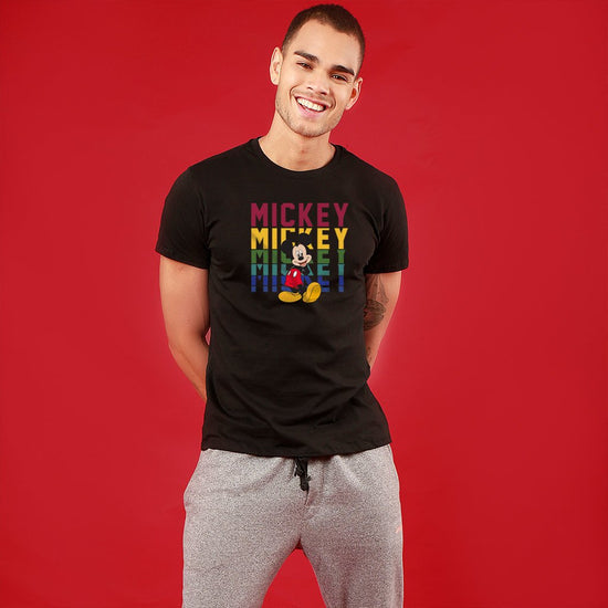 Multi Mickey/Minnie, Disney Tee For Men