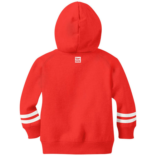 Mickey Terry Red Girls Hoodie