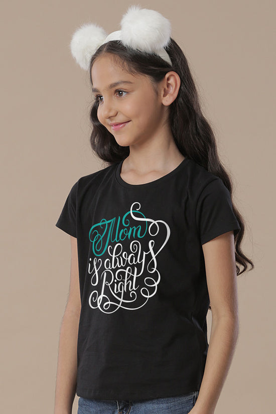 Mom Is Always Right Mom Daughter Tees For Daughter