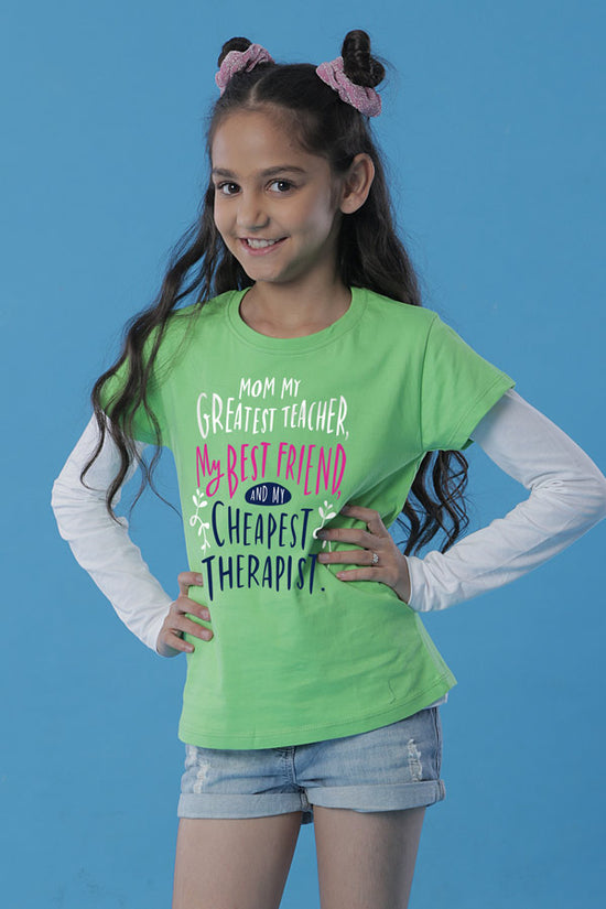 Mom My Greatest Teacher Mom Daughter Tees For Daughter