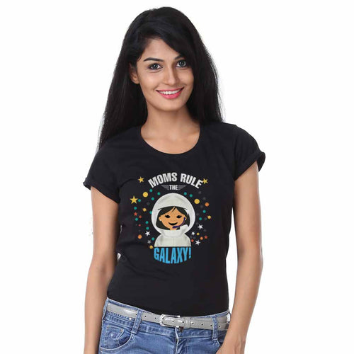 Mom Rule The Galaxy Mothers Day Tees