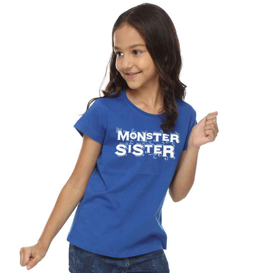 Monster Brother And Sister Tee for kid sister