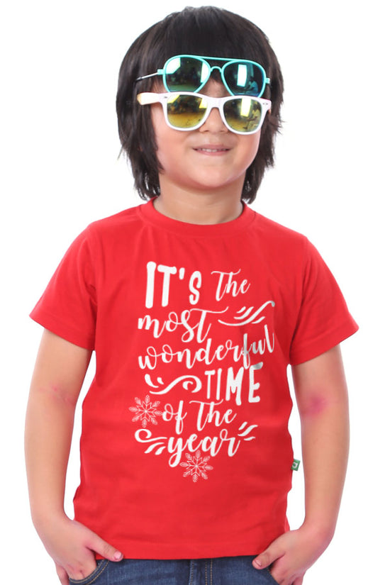The Most Wonderful Time Of The Year Tees For Son