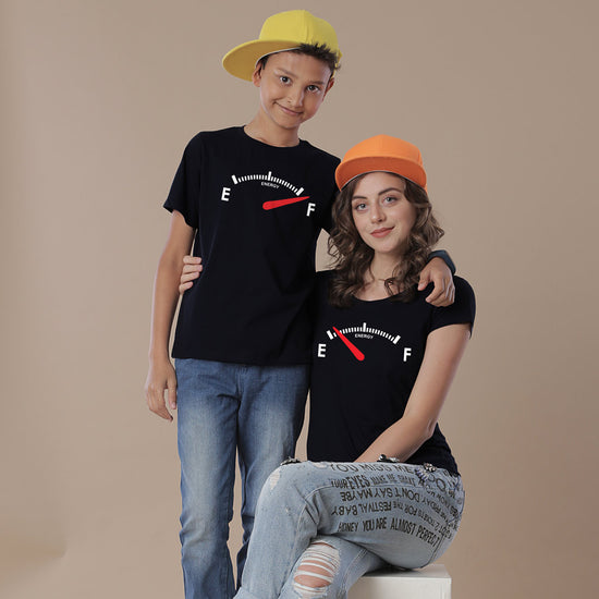 Mother-Son Energy High/Low Tees
