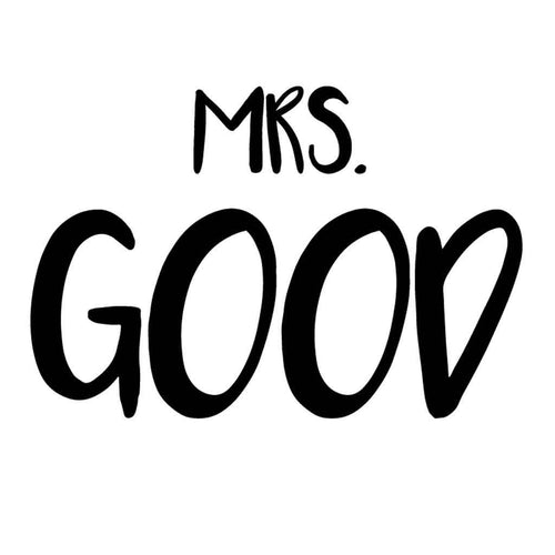 Mr.Life & Mrs.Good Couple Tees