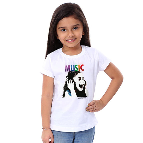 Music Runs In the Family Tees For Daughter