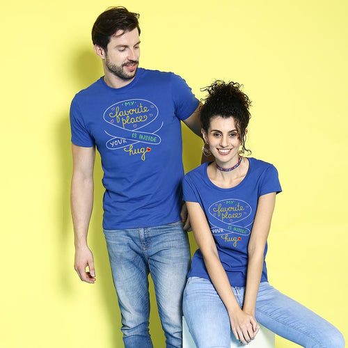 My  Favourite Place Couple Tees