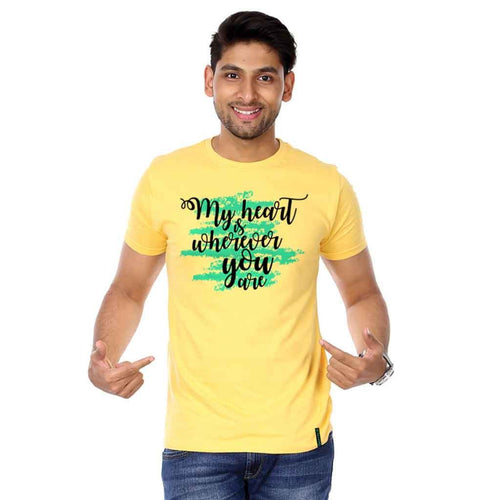 My Heart Is Where  You, Tee For Men