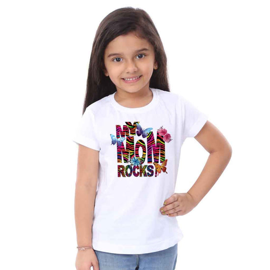 My Mom Rocks Sis & Sis Tees  for lil sister