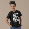 Black My Son My Hero/My Dad My Hero Tees For Son