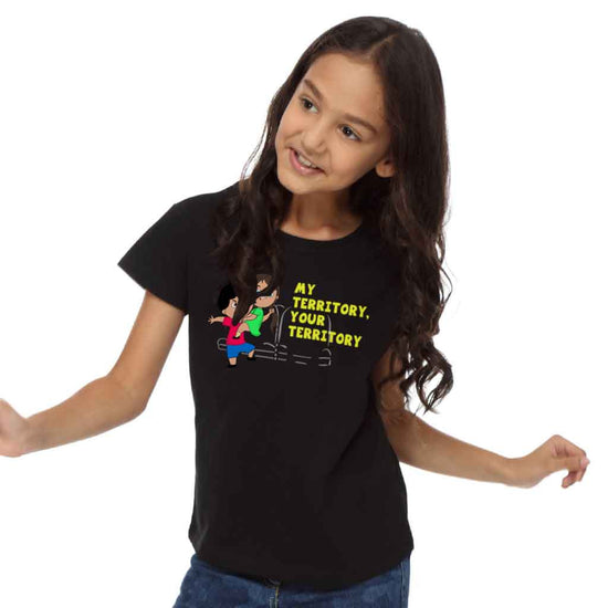 My territory your territory Tee for kid sister
