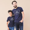 Navy Sleep Deprived/Depriver Father-Son Tees