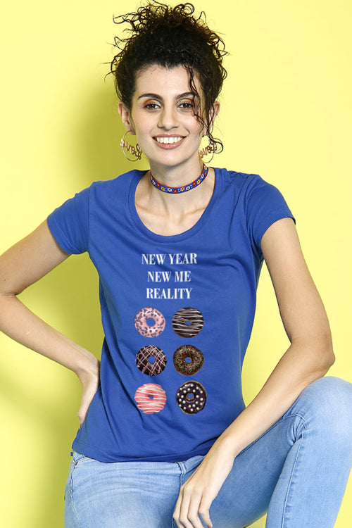 Six Pack Of Donuts Please! Matching Couples New Year Tees for women