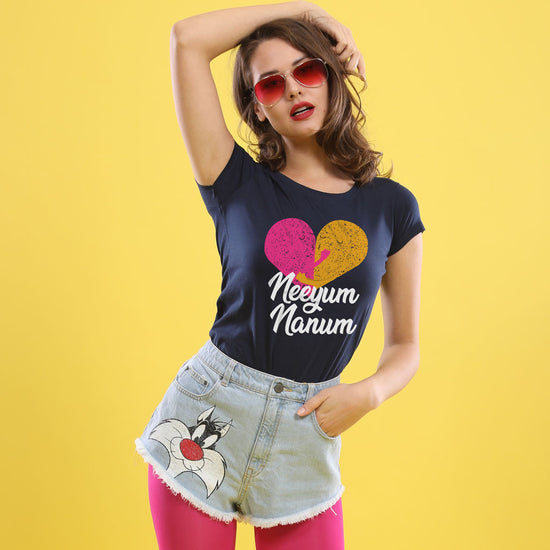 You & Me,Tamil  Matching Tees For Women