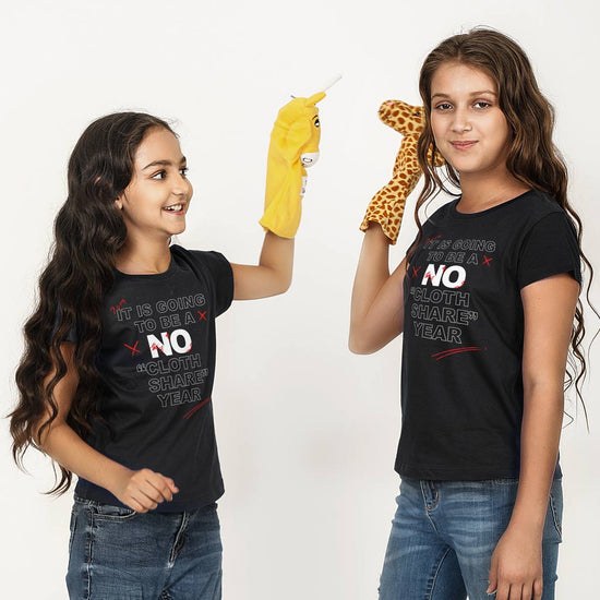 No Sharing, Matching Sibling New Years Tees For Kids