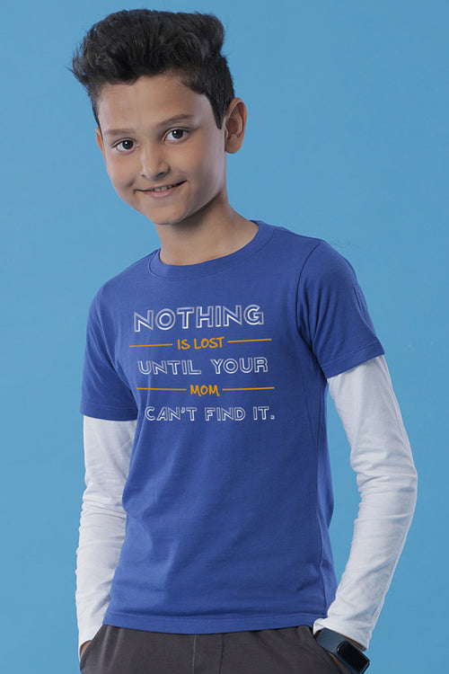 Nothing Is Lost Mom & Son Tees for son