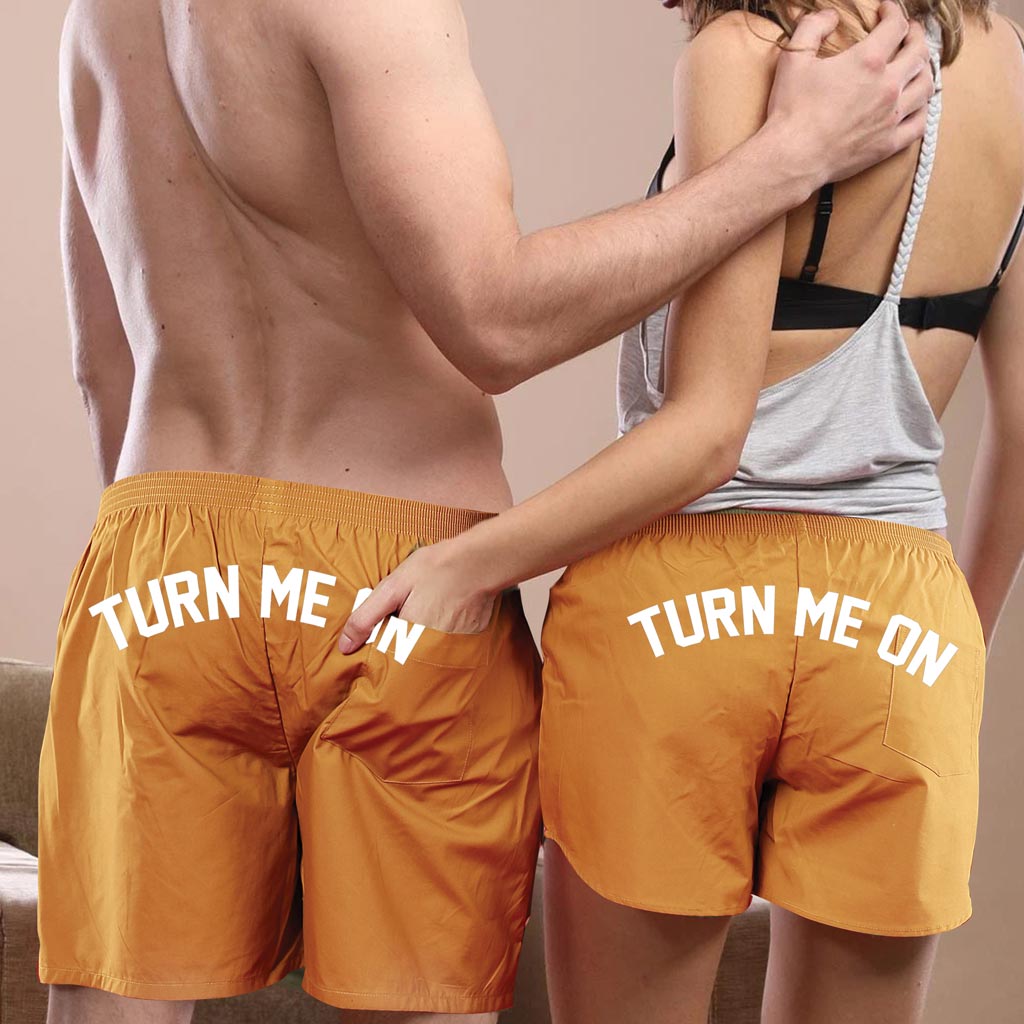 You Turn Me On Boxer Shorts