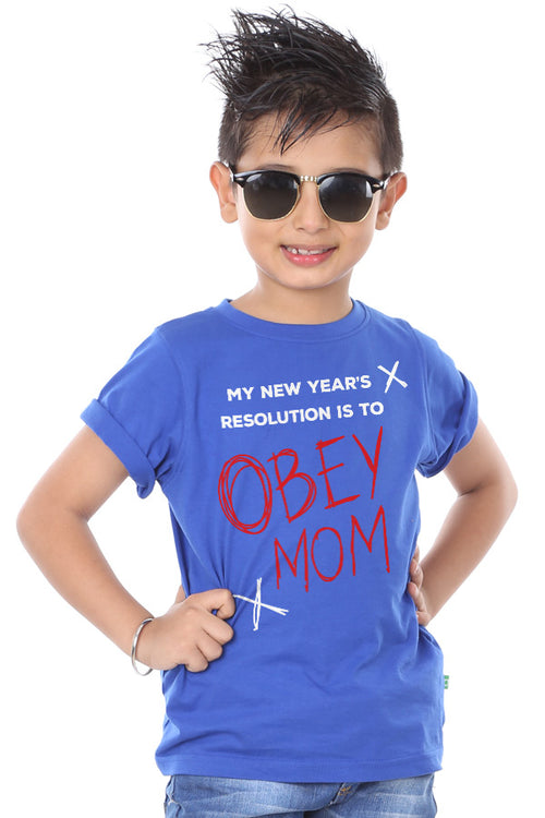 Obey Mom! Matching Dad and Son tees For Son