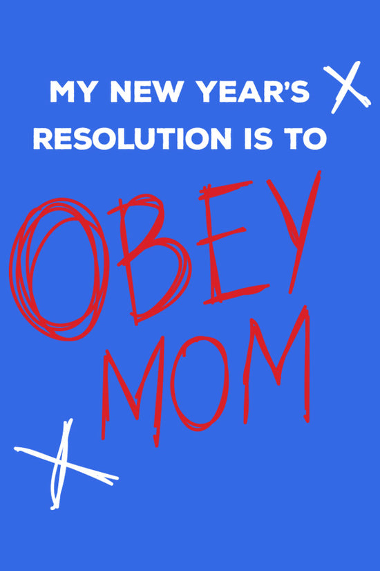 Obey Mom! Matching Dad and Son tees
