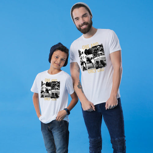 One And Only Dad And Son Tshirt