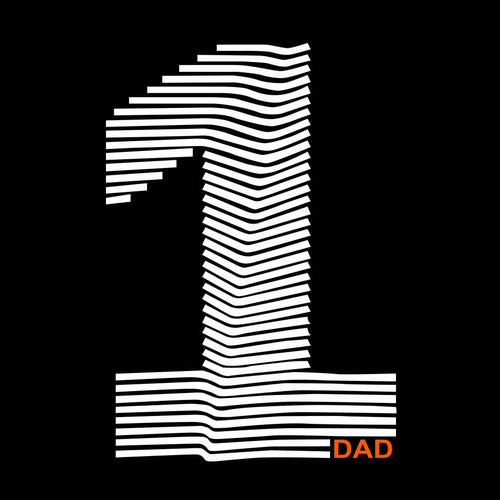 One Dad & One Daughter Father And Daughter Tshirt
