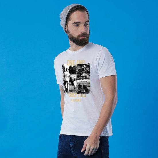 One And Only Dad Of, Personalized Tee For Dad